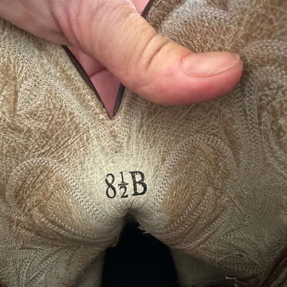 ARIAT Woman's 8.5 B Legend Western Cowgirl Cowboy Boots Brown Blue 15825 - Picture 9 of 11